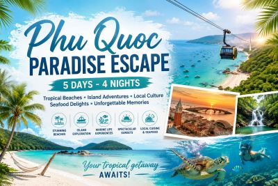 Phu Quoc Paradise Escape 5 Days - 4 Nights