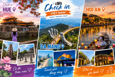 CENTRAL VIETNAM FOCUS HUE, DA NANG, HOI AN 5D4N