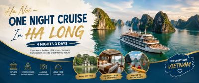 Ha Noi – One Night Cruise In Ha Long 4D3N