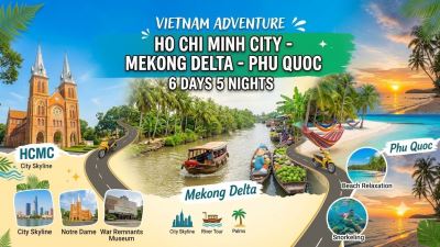 HO CHI MINH CITY - MEKONG DELTA - PHU QUOC 6D5N